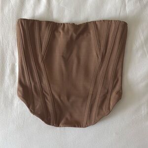 White Fox Corset Top